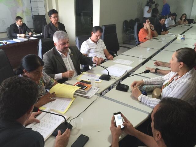 Reunião do CCJ (Foto: Divulgação)