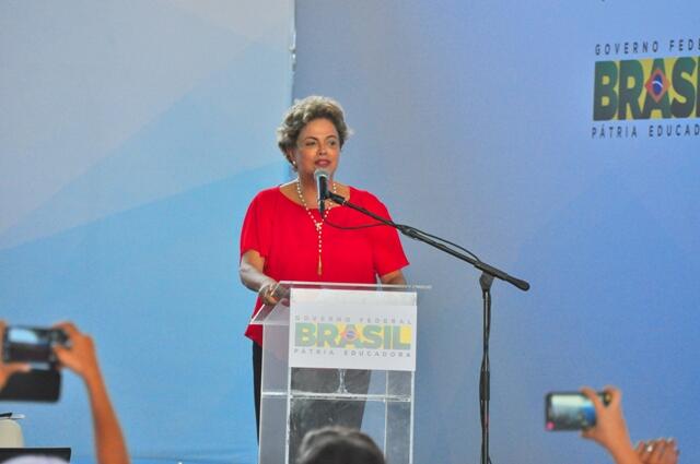 Dilma Rousseff vai participar da solenidade de entrega das 2.992 unidades habitacionais do Residencial Vila Jardim (Foto: Rodrigo Sales)