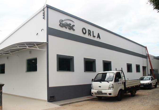 A nova unidade do Sesc denomidada Restarante Deuzuita Mutran Paracat foi construída na Orla Taumanan (Foto: Divulgação/Sesc)