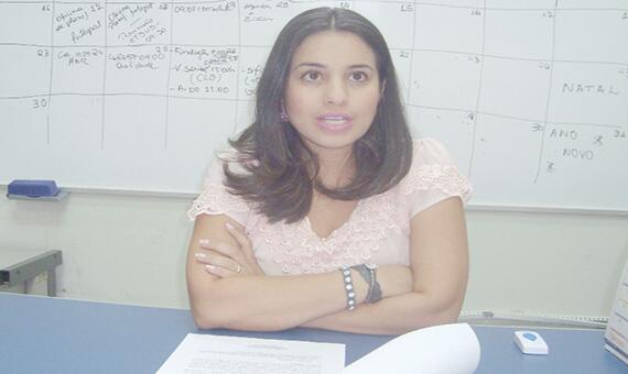 Coordenadora da Vigilância em Saúde de Roraima, Daniela Souza (Foto: Ribamar Rocha)