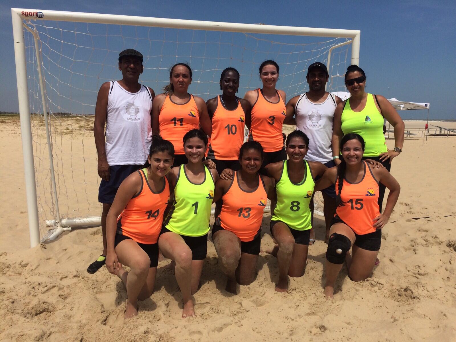 equipe de Roraima se classifica para a semifinal da competição. O Beach Games ocorre em Aracaju (SE) até dia 28