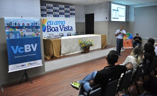 A apresentação da plataforma aconteceu hoje à tarde, na Prefeitura de Boa Vista (Foto: Rodrigo Sales)