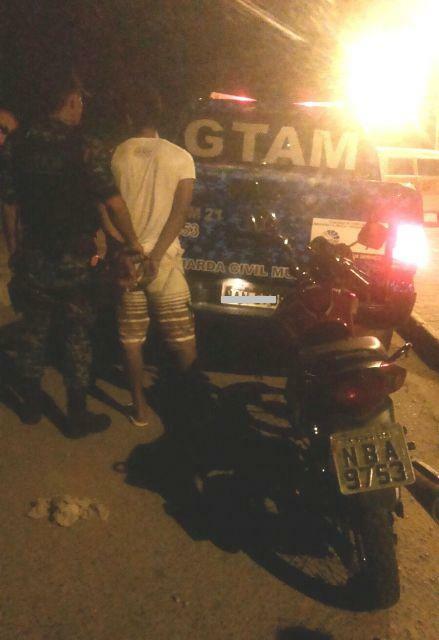 Motocicleta foi encontrada pelo Gtam (Foto: Divulgação/Gtam)