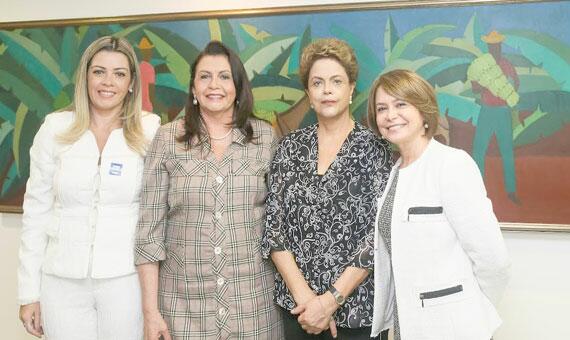 Senadora Ângela Portela diz que reunião que ela e a governadora Suely tiveram com a presidente Dilma resultará em um processo de decisões favoráveis ao Estado (Foto: Divulgação)
