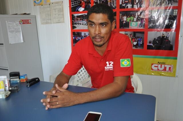 Flavinei Almeida, presidente do Sindacse