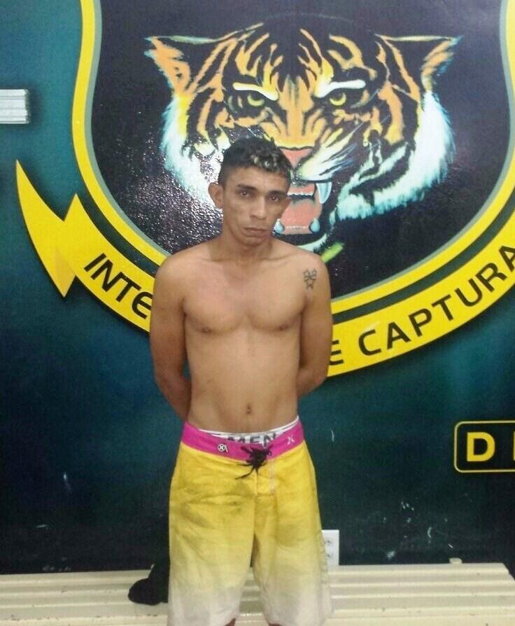 Foragido foi recapturado durante atividade de rotina da Força Tática (Foto: divulgação)