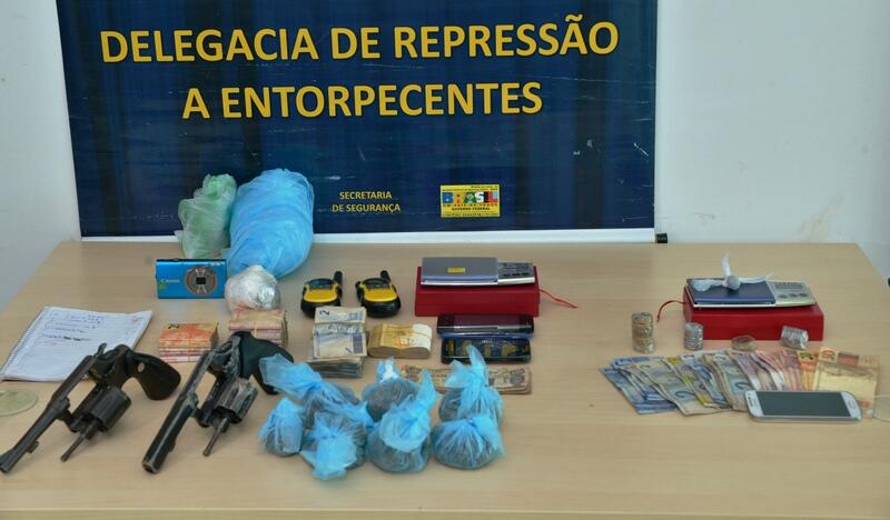No ano passado, foram presas 68 pessoas e apreendidos 46 quilos de drogas, sendo 12 de cocaína e 34 de maconha (Foto: Divulgação/Secom/RR)