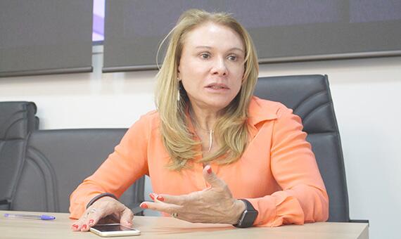 Prefeita de Boa Vista, Teresa Surita: “Vamos fazer com cuidado por conta da crise financeira” (Foto: Diane Sampaio)