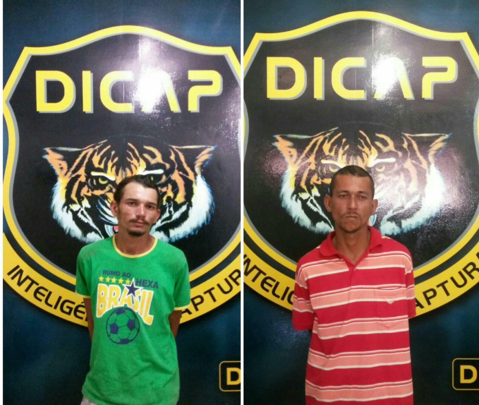 José Alberto Pereira de Araújo e Mickael Vasconcelos Barbosa (Foto: Divulgação)
