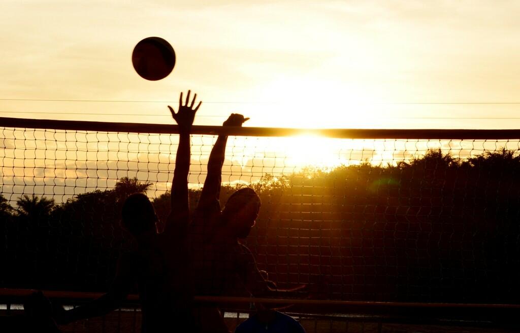 Jogos de Verão acontecem na Praia Grande (Foto: Divulgação PMBV)