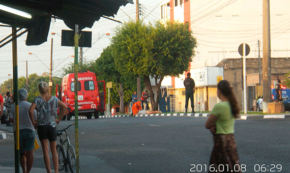 “Ceará do Coco” trocou tiros com a PF e morreu alvejado no meio-fio da Avenida Getúlio Vargas (Foto: Divulgação)