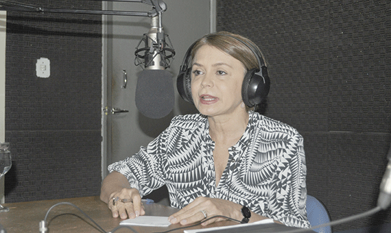 Senadora Ângela Portela: “Agora iremos colher os primeiros resultados de todas as nossas lutas no ano anterior” (Foto: Samara Cordeiro)