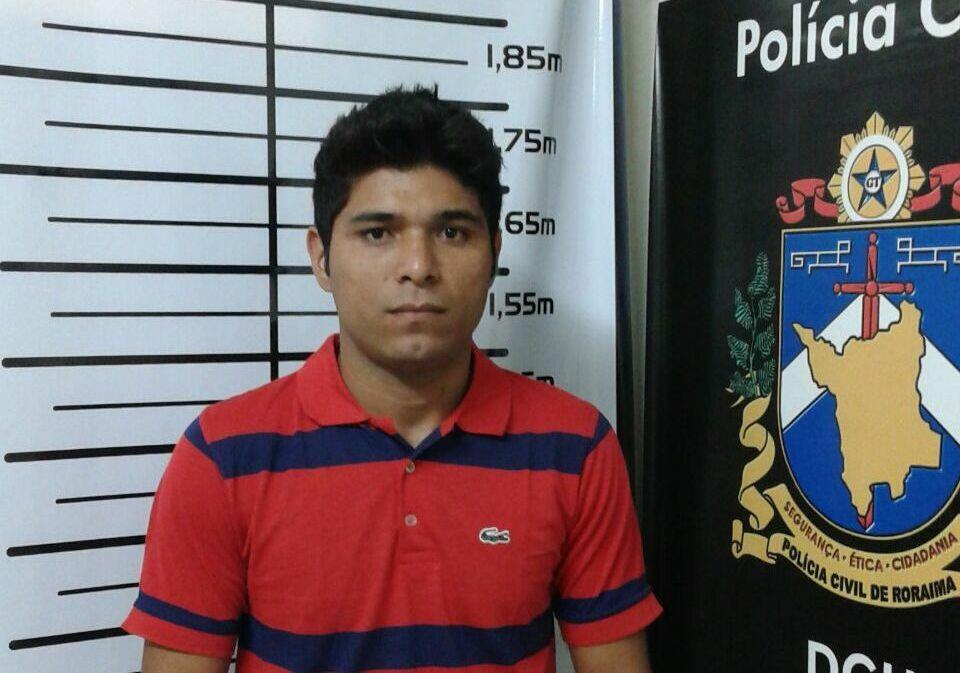 Suspeito do crime, Willian Alencar (Foto: Divulgação DGH)