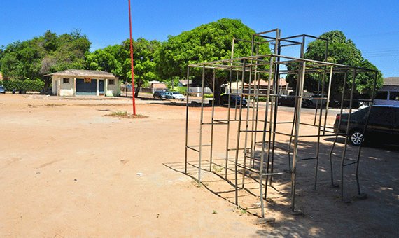 Praça do Pricumã praticamente desapareceu há cerca de seis anos (Foto: Rodrigo Sales)