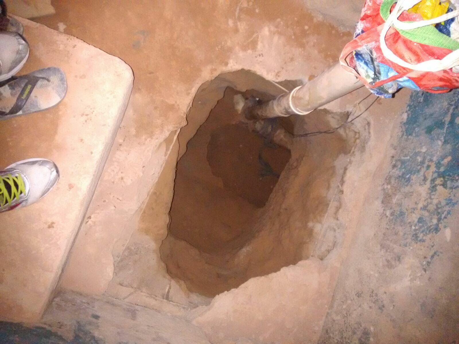 Túnel foi encontrado na Pamc nesta terça-feira, 19 (Foto: Divulgação)