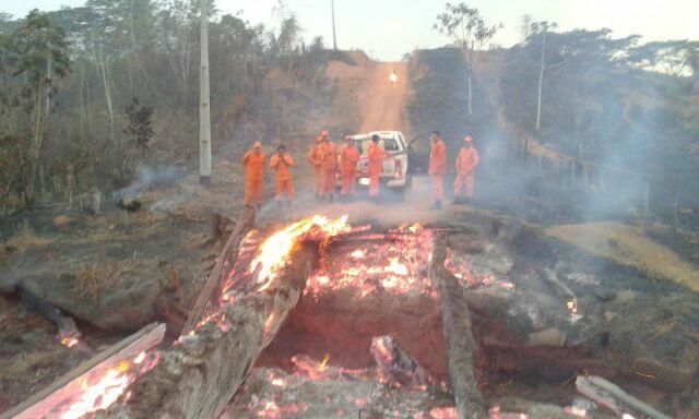 Focos de calor aumentam em Roraima (Foto: Divulgação Secom)