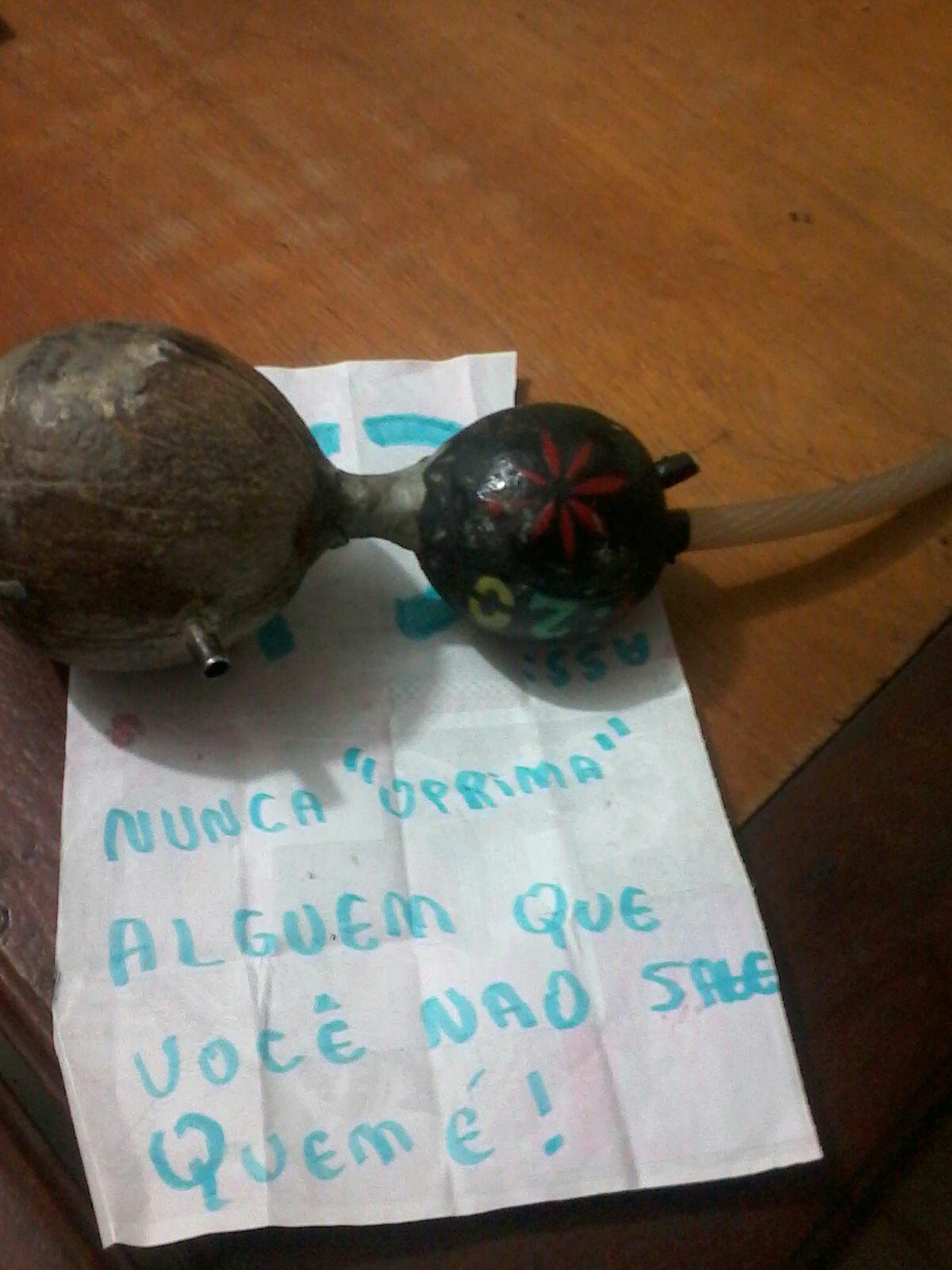 Material encontrado com adolescentes (Foto: Divulgação GCM Mucajaí)