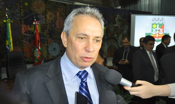 Presidente do Tribunal de Justiça de Roraima, desembargador Almiro Padilha (Foto: Rodrigo Sales)