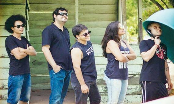 Jamrock: Gabriela, Hyago, Hugo, Ícaro e Bebeco Pujucan (Fotos Divulgação)