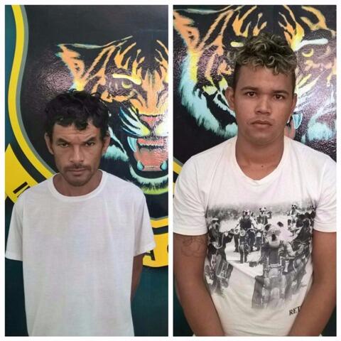 Michelson de Oliveira Paula e Victor David Bezerra Rojas (Foto: Divulgação Dicap)