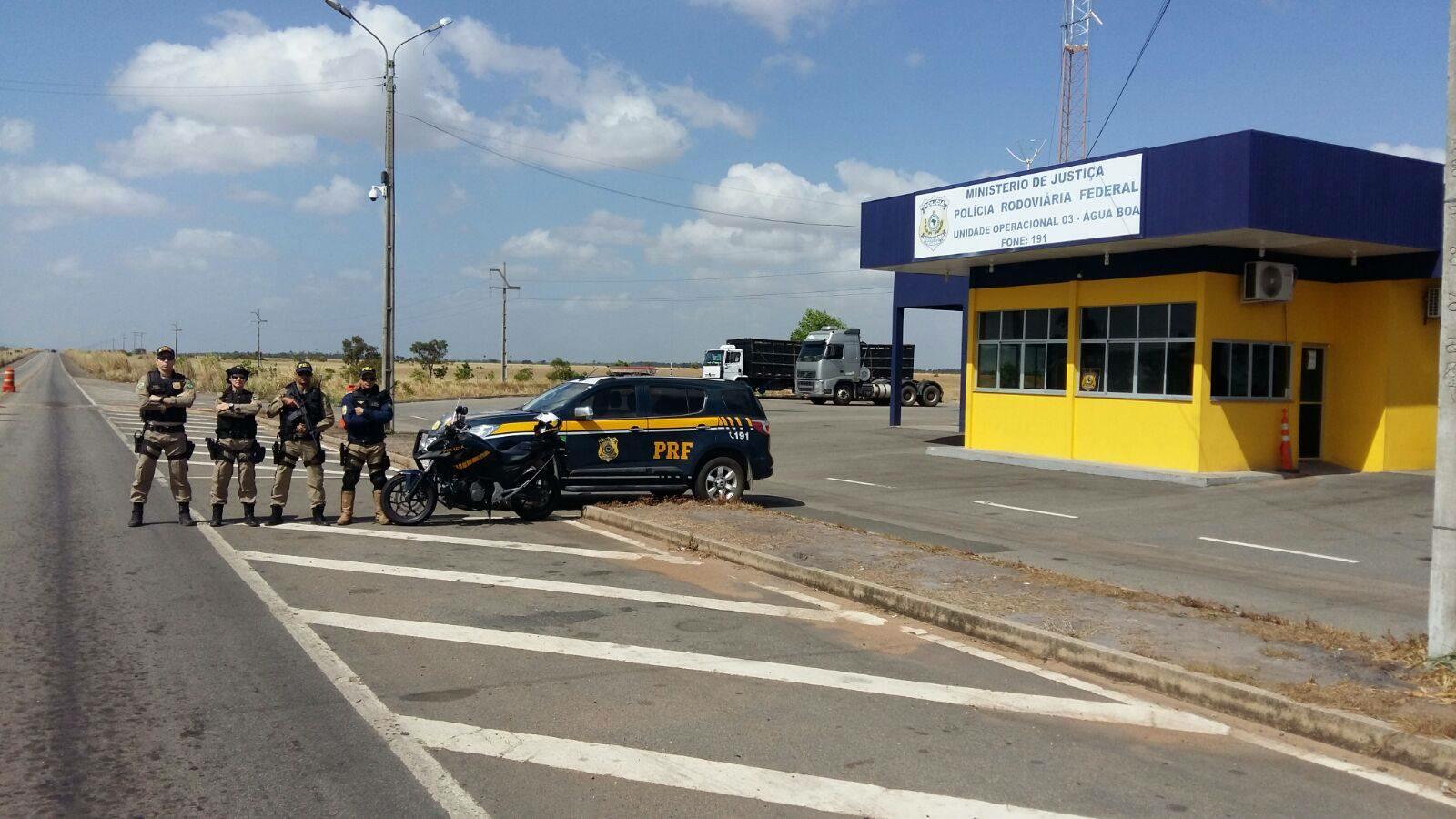 Fiscalização foi reforçada durante o período do Carnaval (Foto: Divulgação PRF)
