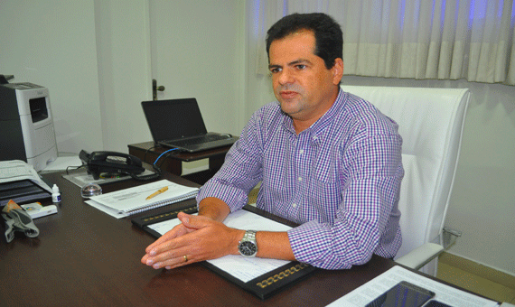 Vice-prefeito Marcelo Moreira: “O nosso interesse é que a ZPE funcione, que indústrias venham para cá” (Foto: Rodrigo Sales)