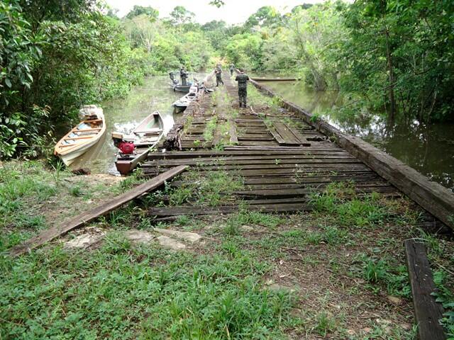 Previsão é que ponte esteja liberada em fevereiro de 2017 (Foto: Divulgação 6º Bec)