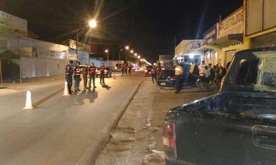 Ações começaram na noite de sábado e encerraram-se na madrugada de domingo (Foto: Divulgação)