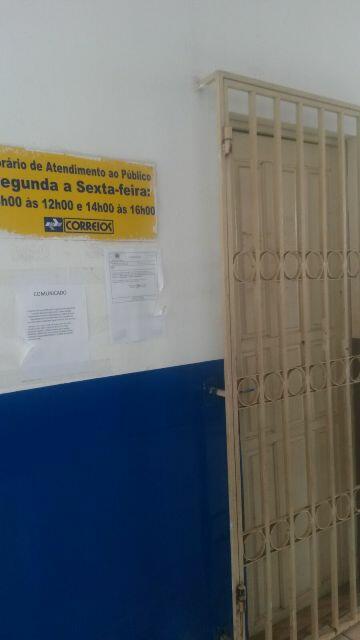 Agência fechada (Foto: Divulgação)