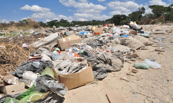 Lixões a céu aberto se tornaram um problema nos municípios do Estado (Foto: Rodrigo Sales)