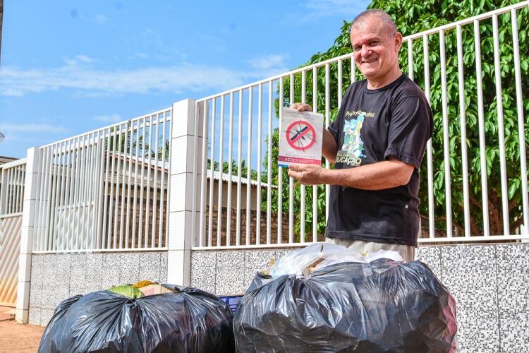 É recolhida uma média de 308 toneladas de lixo por dia (Foto: PMBV)