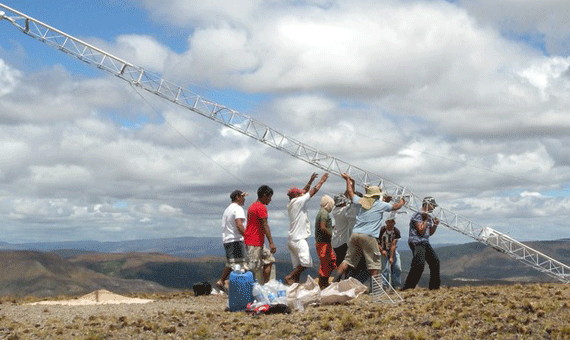 Indígenas e pesquisadores montarão três torres eólicas em comunidades da Região das Serras, que possui grande potencial de energia (Foto: Divulgação)