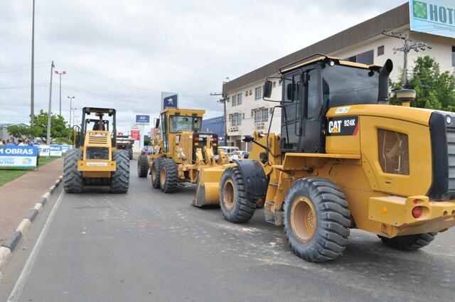 Obras tem previsão de conclusão em 90 dias (Foto: Rodrigo Sales)