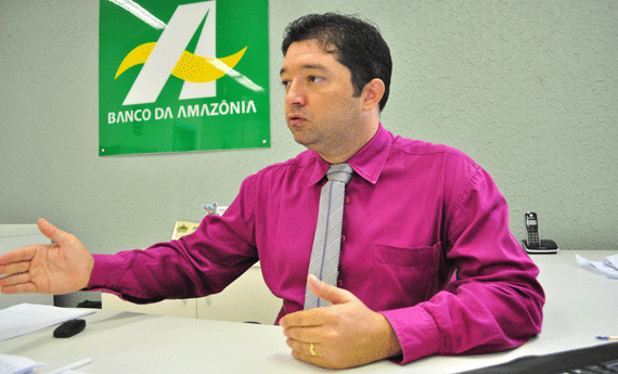 Gerente do Basa, Misael Moreno: “Estamos fazendo levantamento em parceria com o governo para avaliar necessidade de ajuda a produtores” (Foto: Rodrigo Sales)