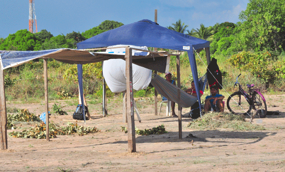 Em Boa Vista existem ao menos seis áreas ocupadas por invasores na área urbana e rural (Foto: Rodrigo Sales)