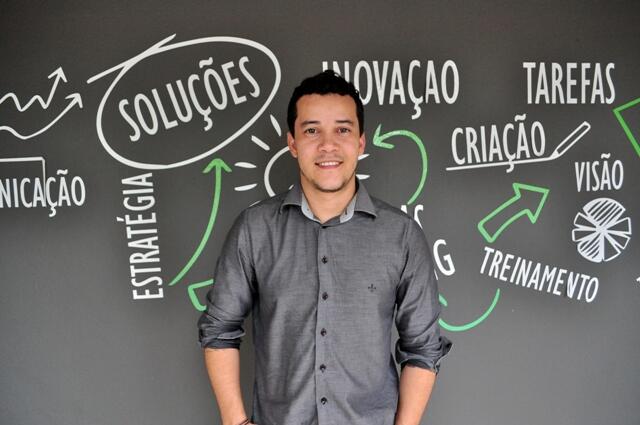 Um dos idealizadores do evento, Ruan Krios (Foto: Rodrigo Sales)