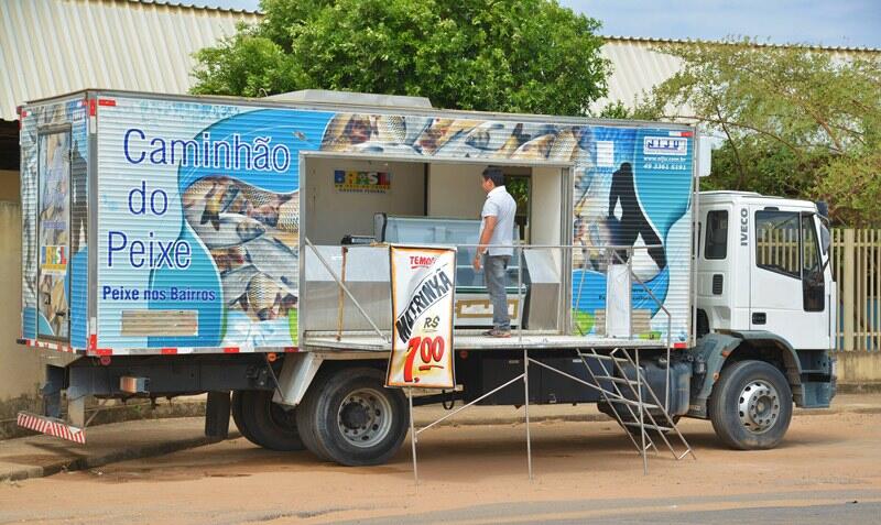 Caminhão do Peixe (Foto: Divulgação Secom)