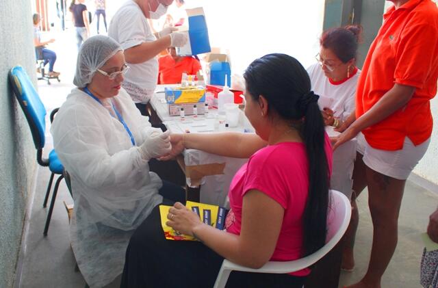 Ação social “Um Olhar para o Futuro” é promovida em alusão ao Dia da Mulher (Foto: Diane Sampaio)