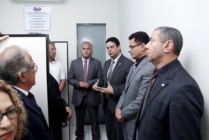 Inauguração da sala aconteceu na manhã desta quarta-feira (23) (Foto: Divulgação/OAB)