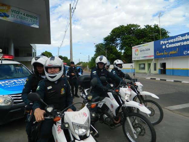 Os policiais que farão parte da operação recdeberam treinamento antes de iniciar a operação (Foto: Divulgação/Secom)