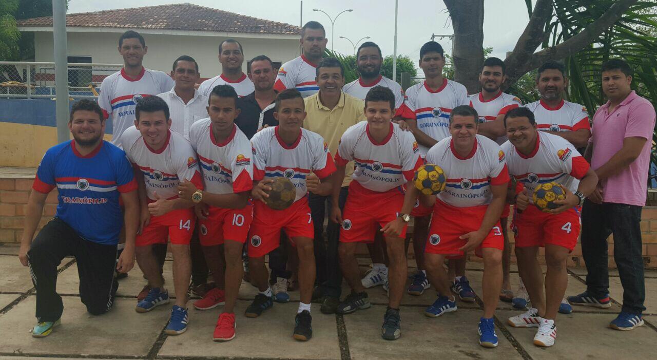 Equipe Handsul que vai representar o estado no Amazonas (Foto: Jefter Reis)