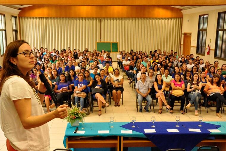 Palestra abriu semana de atividades sobre autismo (Foto:PMBV)