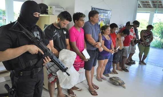 A operação policial que desarticulou a quadrilha que atuava em Caracaraí aconteceu em dezembro de 2014 (Foto: Arquivo/Folha)