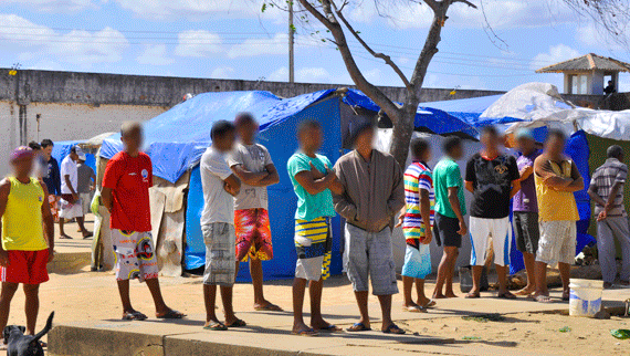 Estrutura precária da Penitenciária Agrícola de Monte Cristo impede que Estado evite mortes (Foto: Rodrigo Sales)