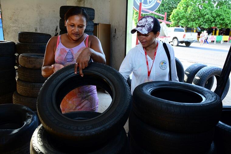 Muitas vezes agentes de endemias são impedidos de vistoriar casas (Foto: PMBV)