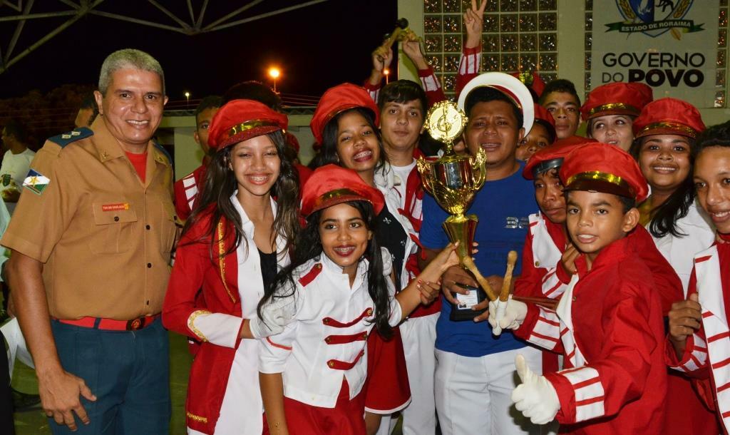Unidades levaram troféus nas categorias Fanfarra, Banda Marcial e Percussão