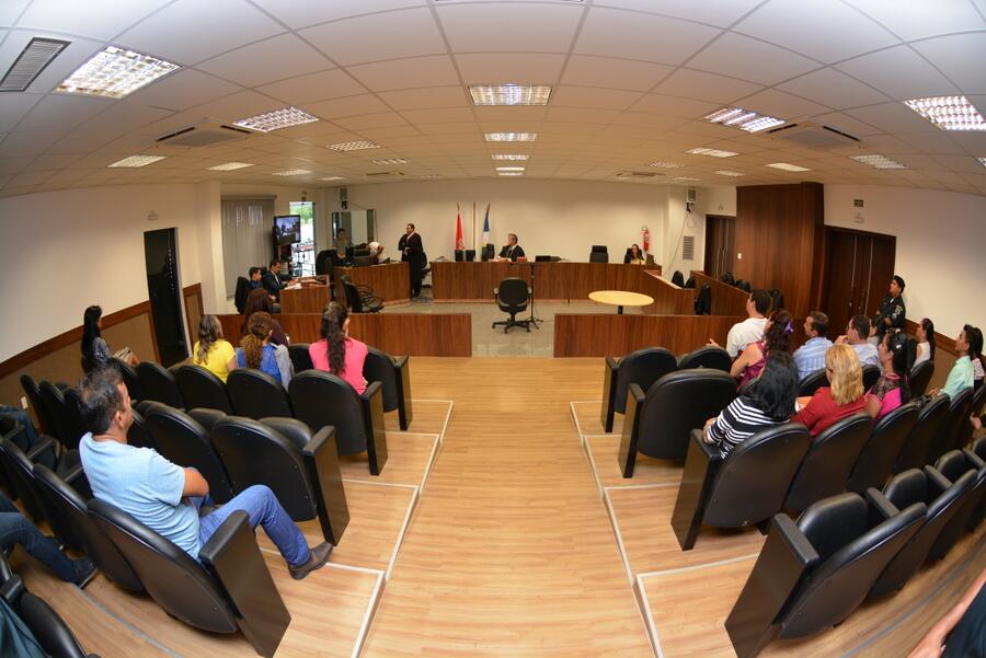 Condenação aconteceu durante a primeira sessão de Júri Popular através do sistema de videoconferência (Foto: Ascom/TJRR)