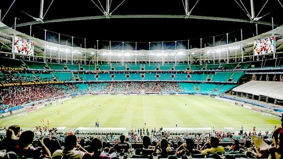 Arena Fonte Nova: Náutico jogará pela segunda vez em um estádio da Copa do Mundo de 2014 (Foto: Itaipava Arena Fonte Nova)