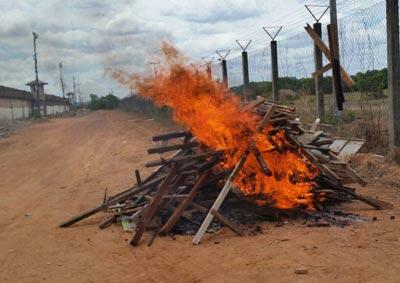 As últimas fugas ocorridas na Pamc foram com uso de escadas artesanais (Foto: Divulgação)