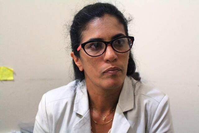 Chefe da Divisão de Educação Ambiental, Erriete Duarte Maduro (Foto: Diane Sampaio)